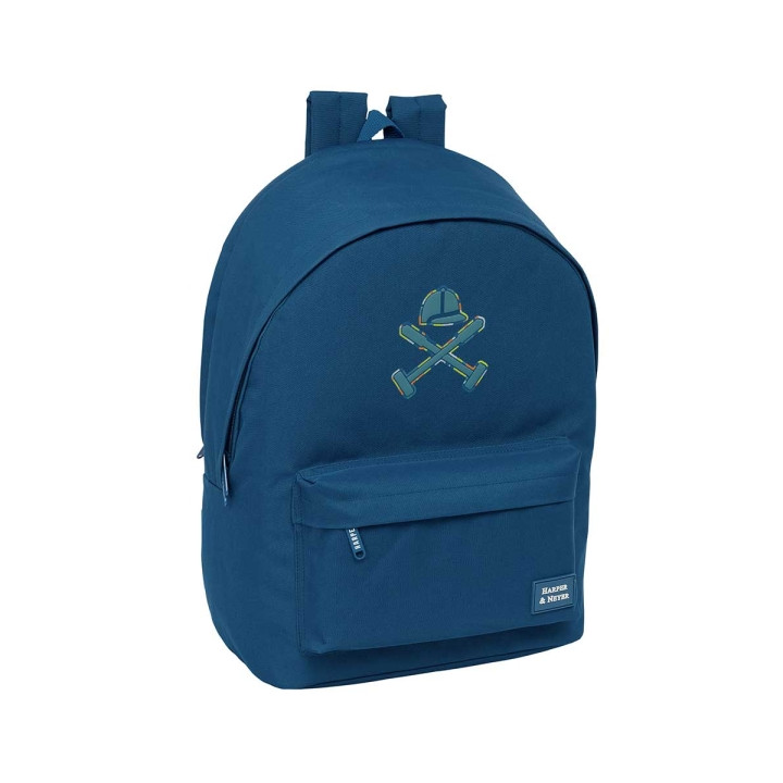 Safta Harper and Neyer Mochila para Portatil hasta 15.6" - Conector USB - Base Acolchada - Tirador Doble - Hombreras Ergonomicas