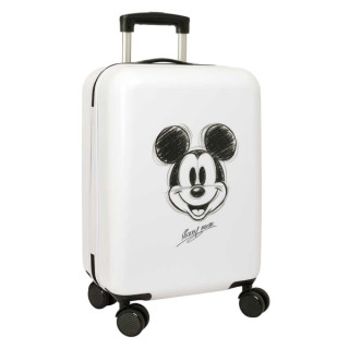 Safta Mickey Mouse Baby Maleta Trolley de Cabina 20” - 40.1L - Interior Organizado - Cierre con Candado - Ruedas Giratorias - Fa
