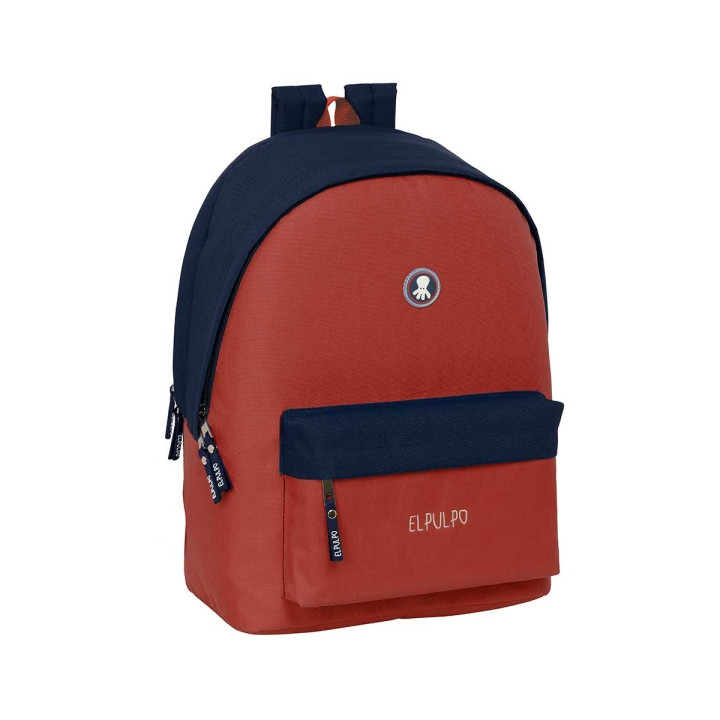 Safta el Pulpo Caldera Mochila para Portatil hasta 15.6" - Conector USB - Base Acolchada - Tirador Doble - Hombreras Ergonomicas