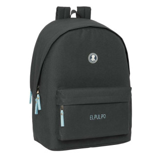 Safta el Pulpo Grafito Mochila para Portatil hasta 15.6" - Alojamiento Antirrobo - Conector USB - Capacidad 24.55L - Bolsillo Fr