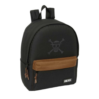 Safta One Piece Mochila para Portatil hasta 14.1" - Portabotellas - Tirador Doble - Bolsillo Frontal - Hombreras y Espalda Acolc