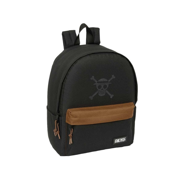 Safta One Piece Mochila para Portatil hasta 14.1" - Portabotellas - Tirador Doble - Bolsillo Frontal - Hombreras y Espalda Acolc