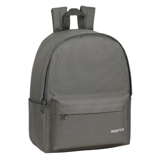 Safta Mochila para Portatil hasta 14.1" - Interior Acolchado - Cremallera Doble - Bolsillo Frontal - Asa Superior - 19.85L - 310