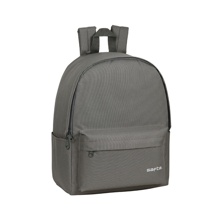 Safta Mochila para Portatil hasta 14.1" - Interior Acolchado - Cremallera Doble - Bolsillo Frontal - Asa Superior - 19.85L - 310