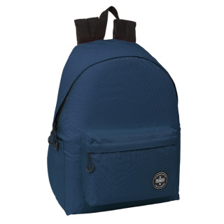 Safta Munich Teen Blue Mochila para Portatil hasta 14.1" - 17.3L - Ergonomico - Correas Ajustables - 310x130x430mm - Color Azul