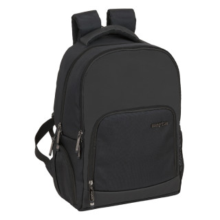 Safta Business Mochila para Portatil hasta 14.1" - Interior Acolchado - Bolsillo para Tablet - Conector USB - Portabotellas - Bo