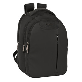 Safta Business Mochila para Portatil hasta 15.6" - Conector USB - Portabotellas - Antirrobo - Organizador - Tirador Doble - Colo