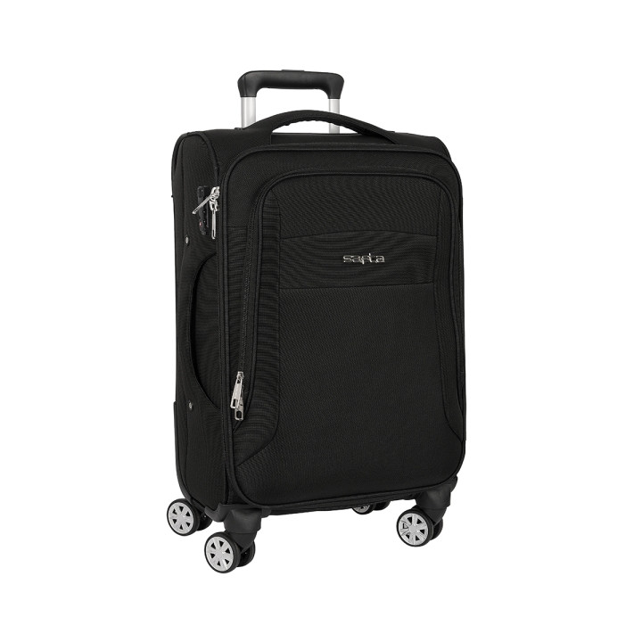 Safta Business Maleta Trolley de Cabina 20” - Cierre con Candado - Bolsillo para Portatil - Cintas de Sujecion - Ajustable - Pro