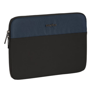 Safta Business Funda para Portatil hasta 14" - Alojamiento Acolchado - 1.7L - 340x20x250mm - Color Azul Marino