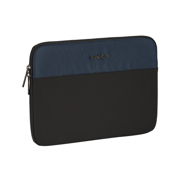 Safta Business Funda para Portatil hasta 14" - Alojamiento Acolchado - 1.7L - 340x20x250mm - Color Azul Marino