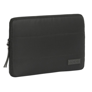 Safta Moos Capsula Funda para Portatil hasta 14" - Alojamiento Acolchado - 1.7L - 340x20x250mm - Color Negro