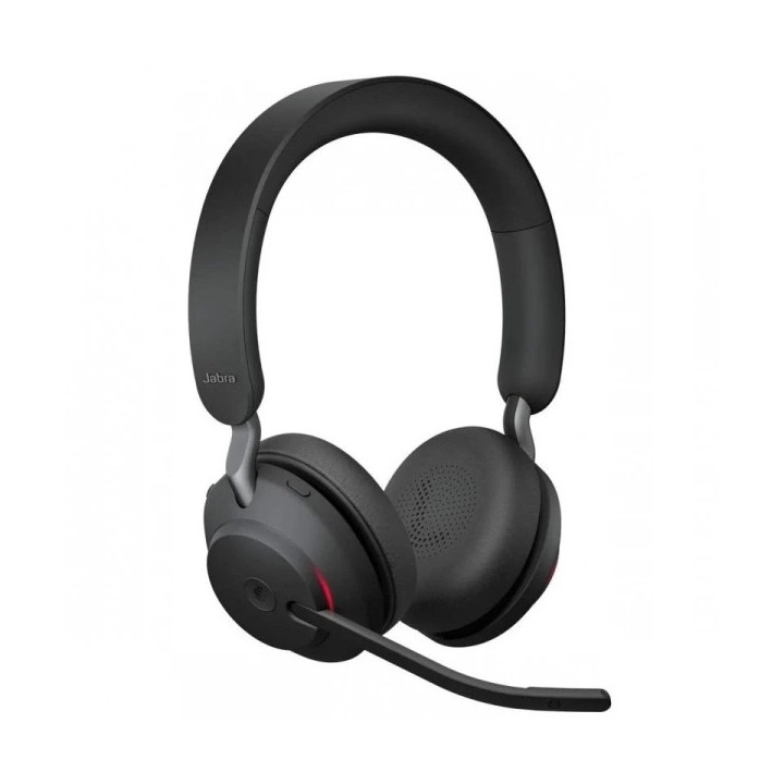 Jabra Evolve2 65 MS Stereo Auriculares con Microfono Bluetooth - Cancelacion de Ruido - Autonomia hasta 37h - Diadema Ajustable