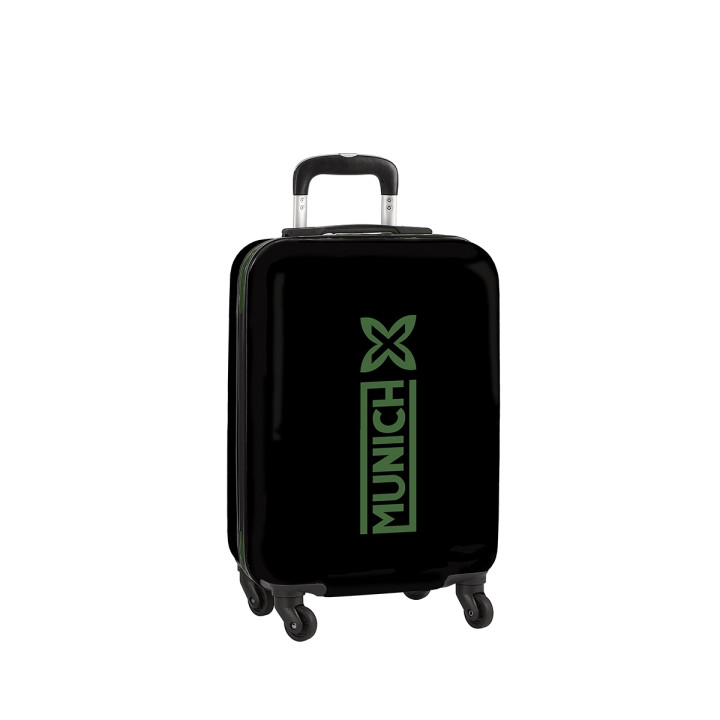 Safta Munich Caviar Maleta Trolley de Cabina 20” - Cierre con Candado - Interior Forrado - Organizador con Cremallera - Ruedas G