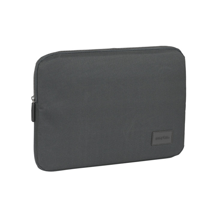 Safta Basic Funda para Portatil hasta 14" - Alojamiento Acolchado - 1.7L - 340x20x250mm - Color Gris