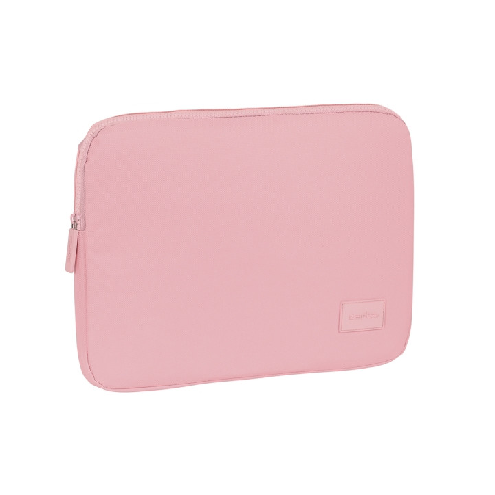 Safta Basic Funda para Portatil hasta 14" - Alojamiento Acolchado - 1.7L - 340x20x250mm - Color Rosa