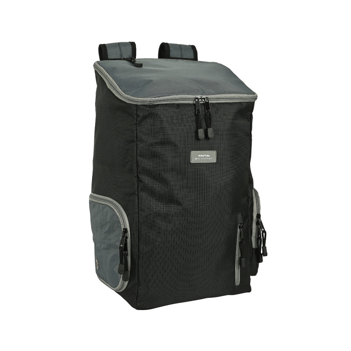 Safta Mochila Multideporte - Compartimento para Portatil hasta 13.3" - Bolsillos Internos de Red - Bolsillo Lateral Impermeable