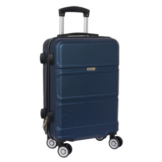 Safta Travel Maleta Trolley de Cabina 20” - Material Resistente ABS y PC - Cierre con Candado - Interior Forrado y Bolsillos - R