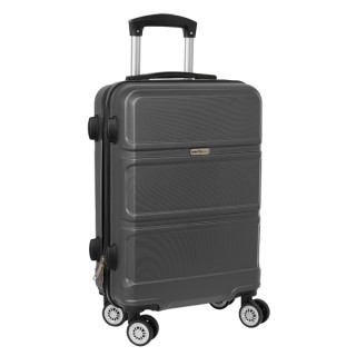 Safta Travel Maleta Trolley de Cabina 20” - Cierre con Candado - Interior Forrado - Cintas con PVC - Ruedas Giratorias - Asa Ext