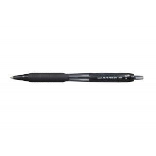 Uni-ball JetStream 101 Boligrafo de Tinta - Punta Bola 0.7mm - Trazo 0.35mm aprox. - Tinta de Secado Instantaneo - Grip de Goma