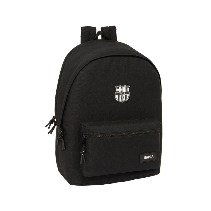 Safta F.C.Barcelona Chica Mochila para Portatil hasta 15.6" - Conector USB - Base Acolchada - Bolsillo Frontal - Hombreras Ergon