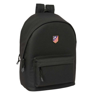 Safta Atletico de Madrid Teen Black Mochila para Portatil hasta 15.6" - Conector USB - Base Acolchada - Tirador Doble - Asa Supe