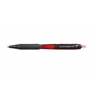 Uni-ball JetStream 101 Boligrafo de Tinta - Punta Bola 0.7mm - Trazo 0.35mm aprox. - Tinta de Secado Instantaneo - Grip de Goma