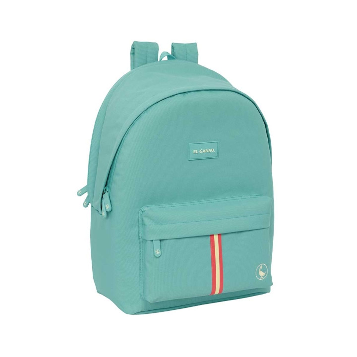 Safta el Ganso Basics Aquarelle Mochila para Portatil hasta 15.6" - Antirrobo - Conector USB - Base Acolchada - Bolsillo Frontal