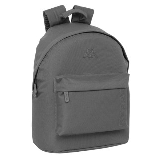 Safta Kappa Basics Gris Mochila para Portatil hasta 14.1" - Bolsillo para Tablet - Bolsillo Trasero - Tirador Doble - Hombreras