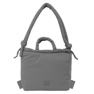 Safta Moos Capsula Grey Mochila para Portatil hasta 14.1" - Cierre de Iman - Bolsillo Interior - Cierre con Cordones - Asas Acol