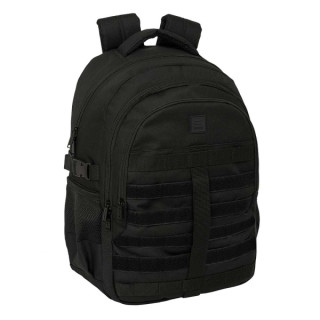 Safta Mochila para Portatil hasta 15.6" - Cremalleras Bidireccionales - Bolsillo Frontal - Antirrobo - Hombreras Ergonomicas - C