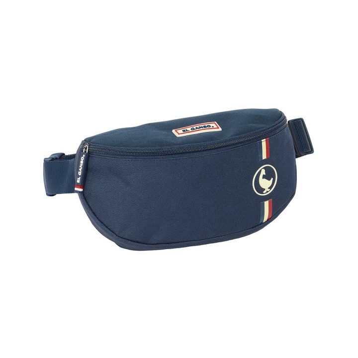 Safta el Ganso Eclipse Bolsa de Cintura - Cintas Ajustables - 2.9L - 230x90x140mm - Color Azul Marino