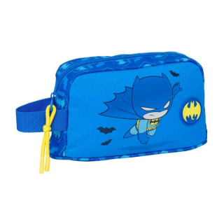 Safta Batman Preescolar Portadesayunos Termico de 1.7L - Interior Forrado en Aluminio - 215x65x120mm - Color Azul