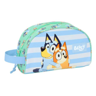 Safta Bluey Sisters Neceser de 3.75L - Cremallera - Asa Lateral - Adapatable a Carro - Bolsillo Interior - 260x90x160mm - Color