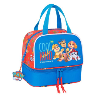 Safta Paw Patrol Cool Portameriendas de 6L - 200x150x200mm - Color Rojo y Azul