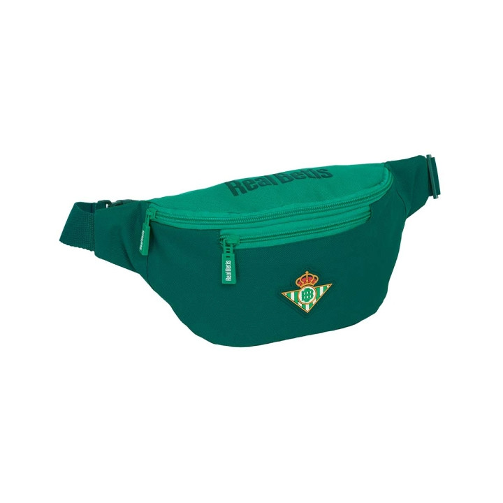 Safta Real Betis Balompie Bolsa de Cintura - Cremallera - Resistente al Agua - Cintas Ajustables - 2.485L - 230x90x120mm - Color