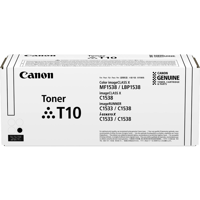 Canon T10 Negro Cartucho de Toner Original - 4566C001 Canon T10 Negro Cartucho de Toner Original - 4566C001
