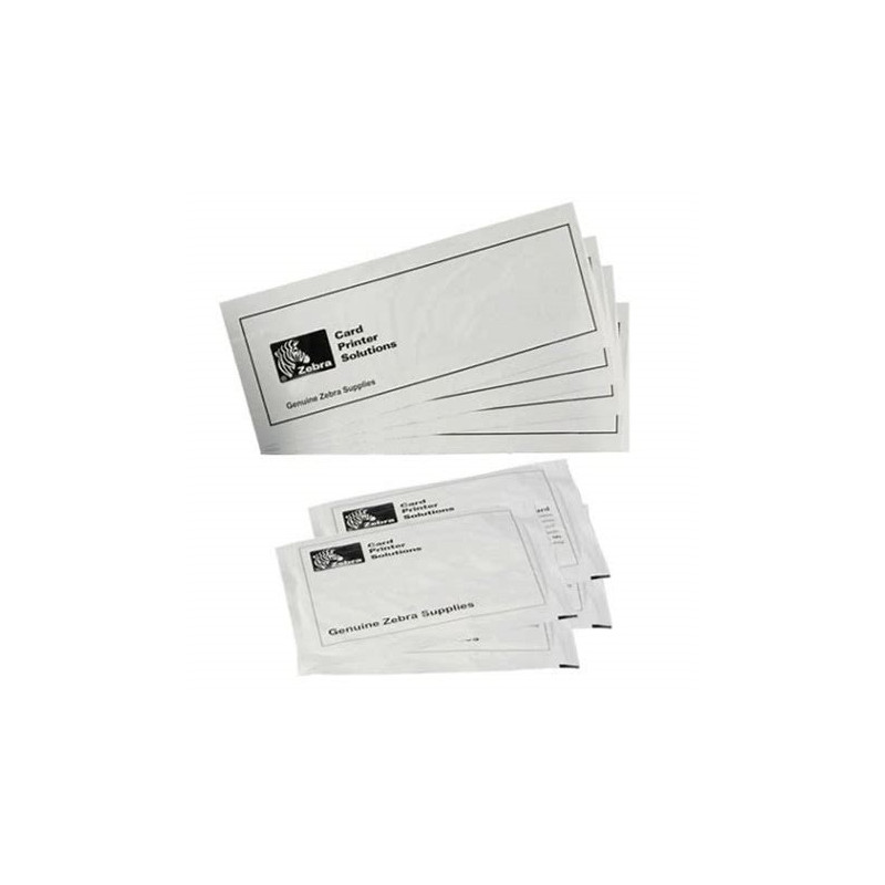 Zebra ZXP3 Pack de 4 Tarjetas de Limpieza para Cabezal de Impresion + 4 Tarjetas de Limpieza para Alimentador Zebra ZXP3 Pack de 4 Tarjetas de Limpieza para Cabezal de Impresion + 4 Tarjetas de Limpieza para Alimentador