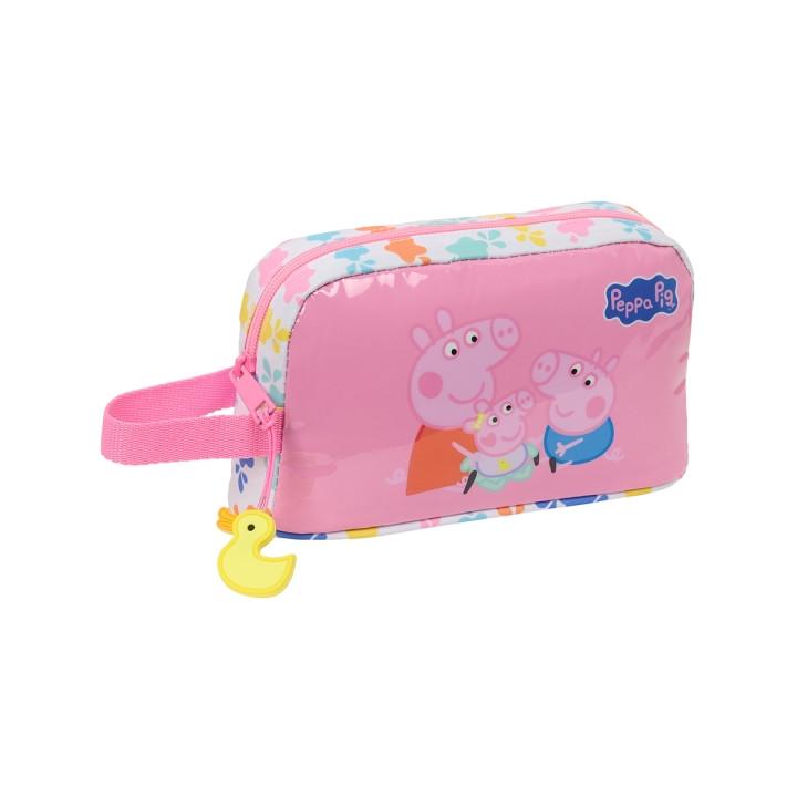 Safta Peppa Pig Baby Pig Portadesayunos Termico de 1.7L - Interior Forrado en Aluminio - 215x65x120mm - Color Rosa