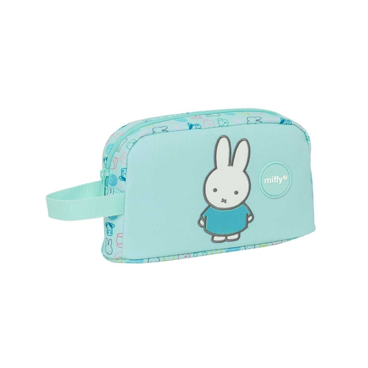 Safta Miffy Friends Portadesayunos Termico de 1.7L - Interior Forrado en Aluminio - Repelente al Agua - 215x65x120mm - Color Azu