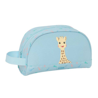 Safta Sophie la Girafe Dreams Neceser de 3.75L - Cremallera - Asa Lateral - Adapatable a Carro - Repelente al Agua - Bolsillo In
