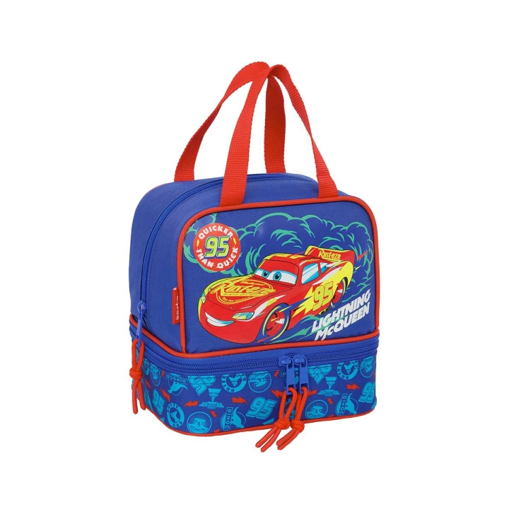 Safta Cars Portameriendas de 6L - Asas Superiores - 200x150x200mm - Color Azul