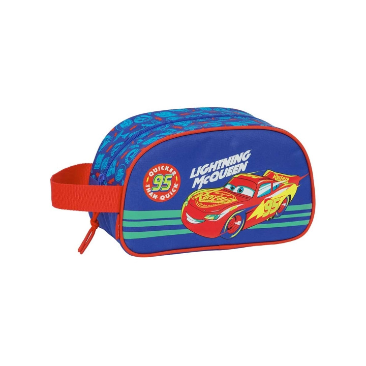 Safta Cars Neceser de 5L - Cremallera - Asa Lateral - Adapatable a Carro - 260x120x150mm - Color Azul