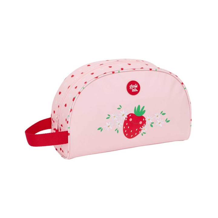 Safta Glowlab Frutitas Neceser de 5L - Cremallera - Asa Lateral - Adapatable a Carro - Bolsillo Interior - 280x100x180mm - Color