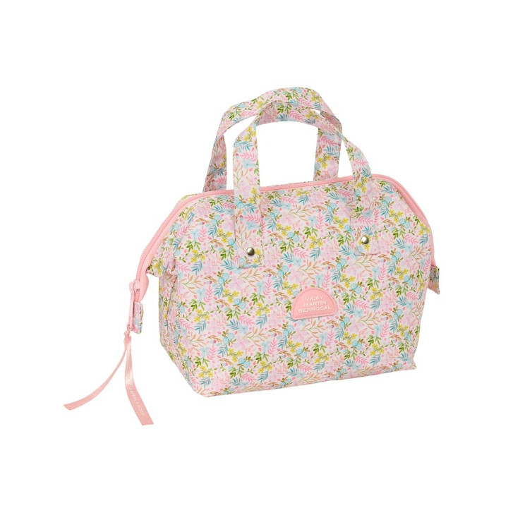 Safta VMB Neceser de 5.8L - Cremallera - Asa Lateral - Interior Forrado - 265x125x175mm - Color Rosa