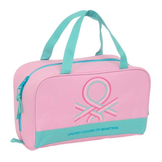 Safta Benetton Dolce Neceser de 8L - Cremallera - Asas de Mano Superiores - Interior Forrado - Bolsillo Interior - Tirador Doble