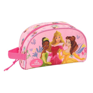 Safta Princesas Disney Neceser de 3.75L - Cremallera - Asa Lateral - Adapatable a Carro - Bolsillo Interior - 260x90x160mm - Col