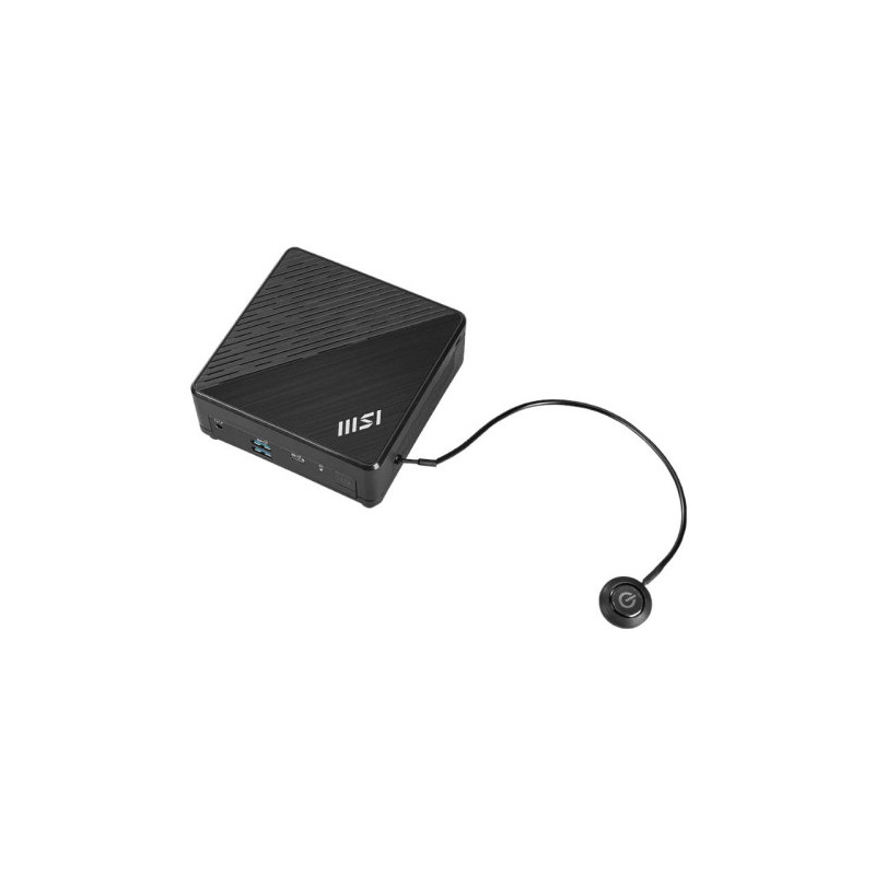 Msi barebone cubi n adl-046bes. n200. intel uma graphics. negro Msi barebone cubi n adl-046bes. n200. intel uma graphics. negro