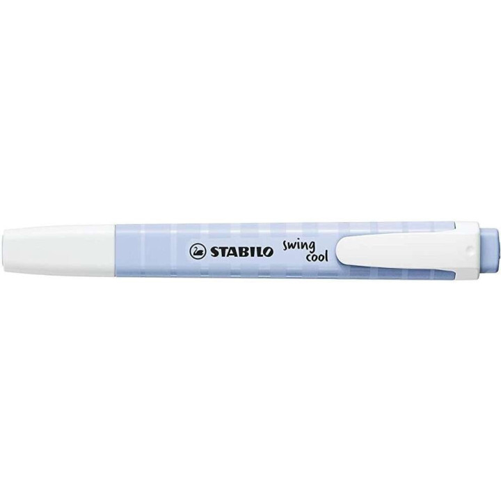 Stabilo Swing Cool Pastel Marcador Fluorescente - Cuerpo Plano - Punta Biselada - Trazo entre 1 y 4mm - Tinta con Base de Agua