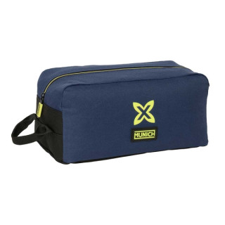 Safta Munich Track Zapatillero - Asa Lateral - 9L - Almacenamiento Multiple - Proteccion del Calzado - 340x180x150mm - Color Azu