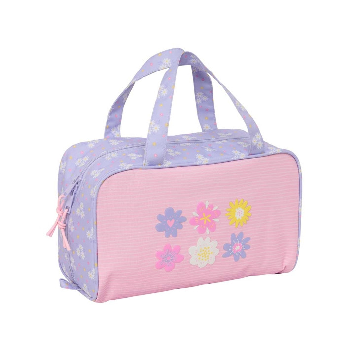 Safta Bouquet Neceser de 8L - Cremallera - Asas de Mano Superiores - Interior Forrado - Bolsillo Interior - Tirador Doble - 310x